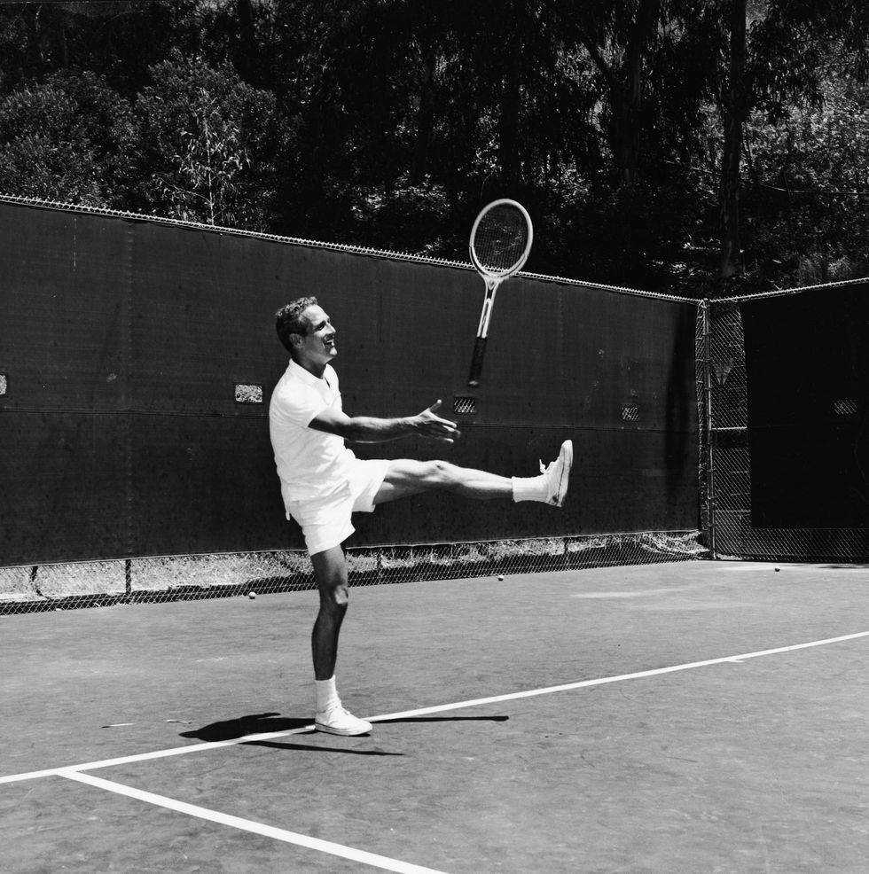 Paul Newman Spiller Tennis Wallpaper