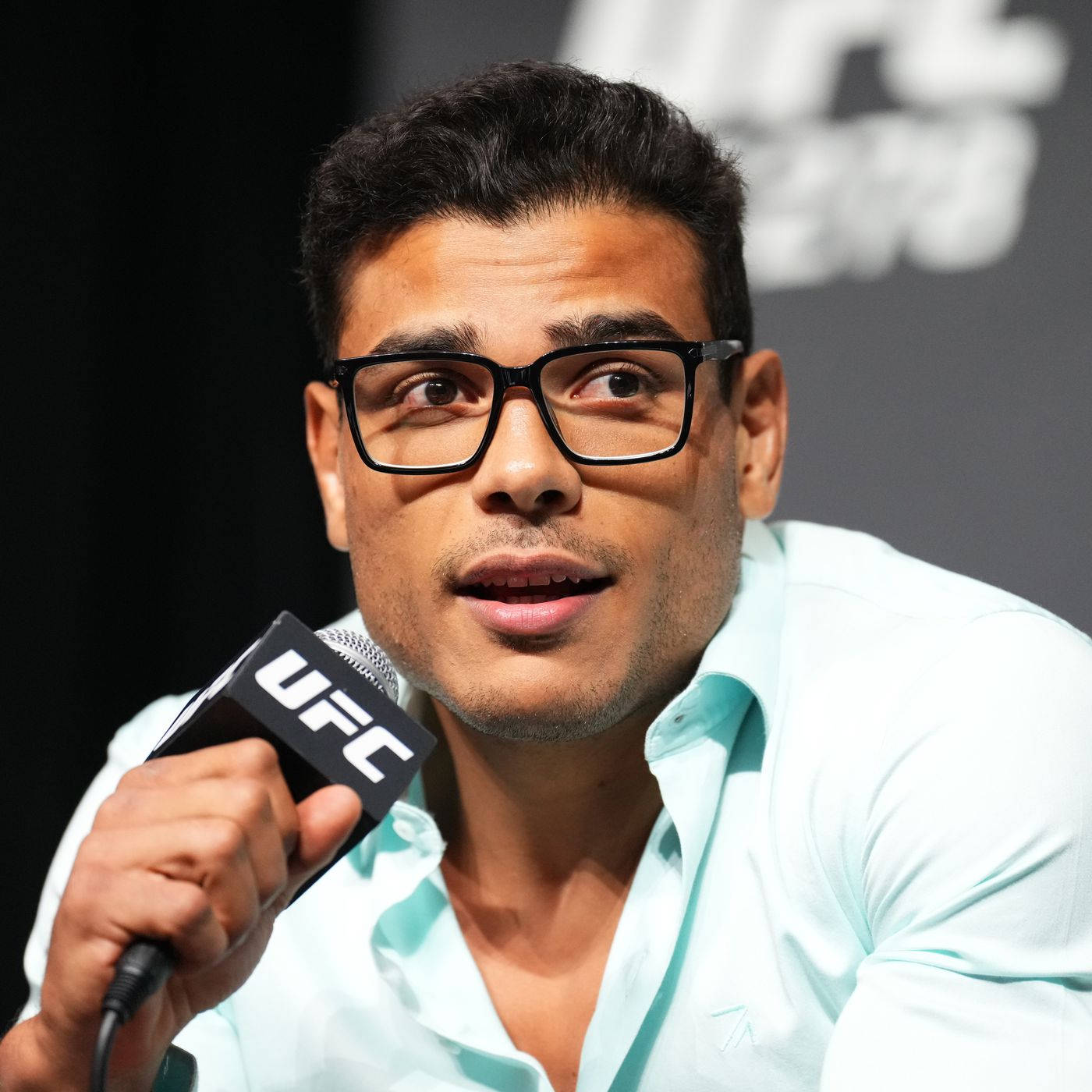 Paulo Costa With Glasses Wallpaper