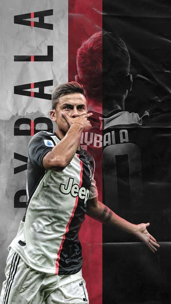 Paulo Dybala In Action - Capturing The Intensity On The Football Field Wallpaper