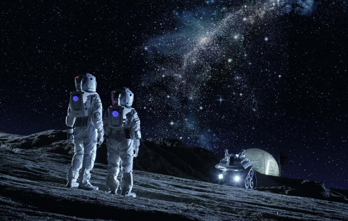 Paving The Way To Lunar Living: Human Habitation On The Moon Wallpaper