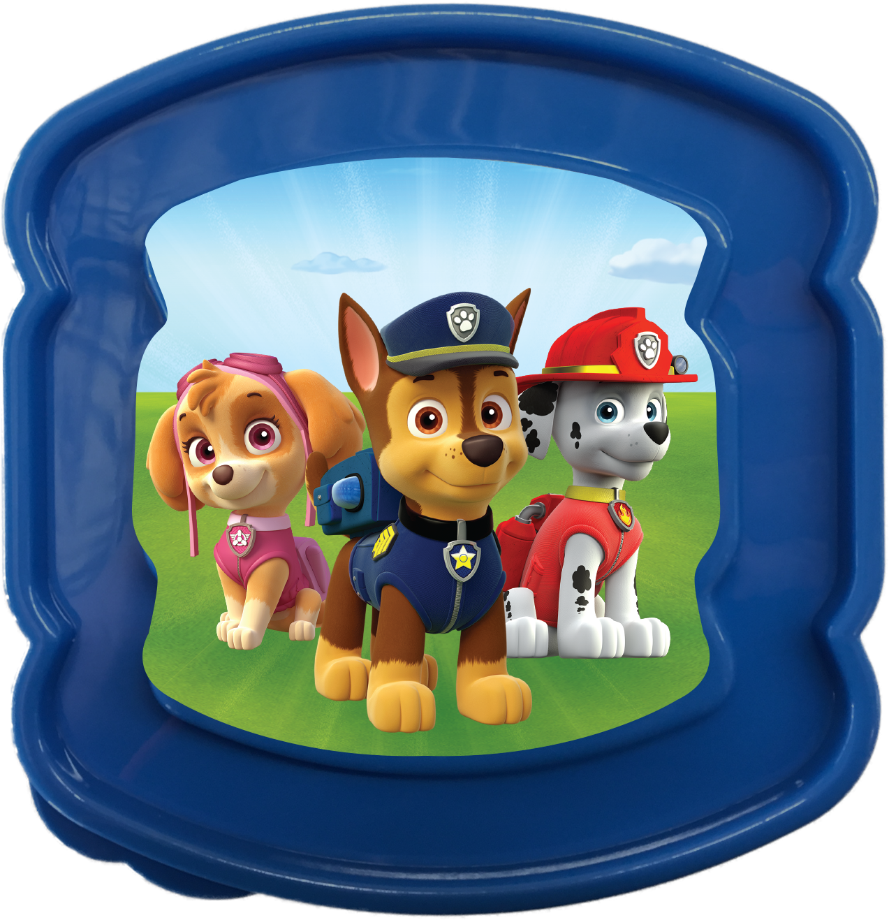Paw Patrol Characters Frame PNG