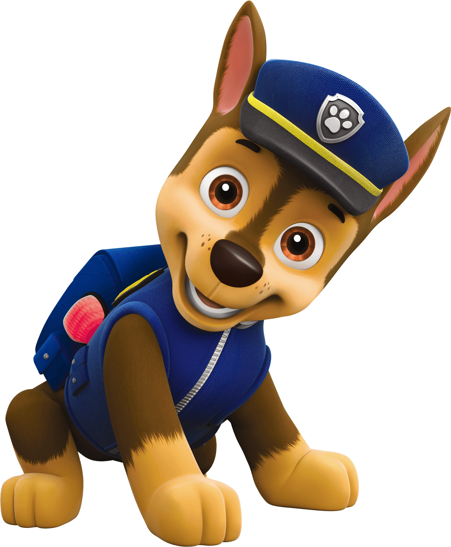 Paw Patrol Chase Character PNG