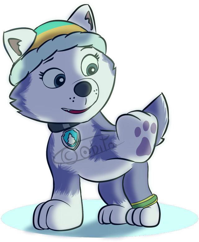 Download Paw Patrol Everest Clipart | Wallpapers.com