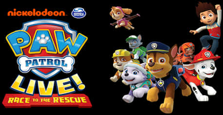 Paw Patrol Live Racetothe Rescue Event PNG