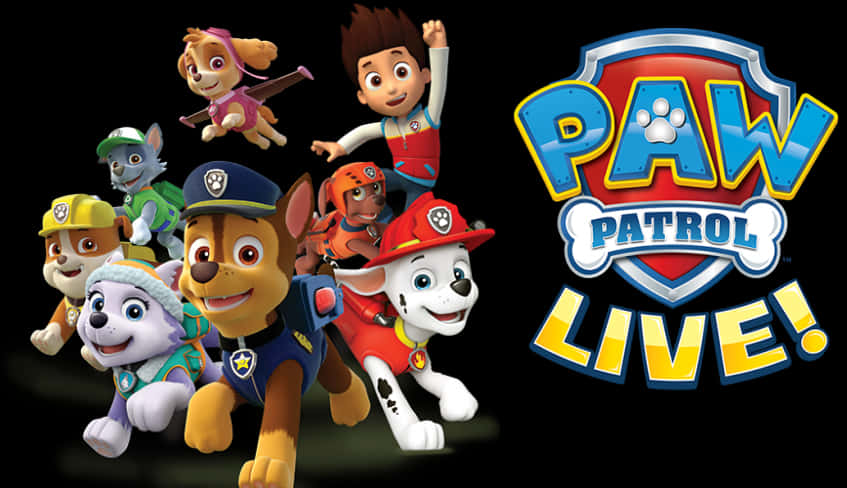 Paw Patrol Live Show Promo PNG