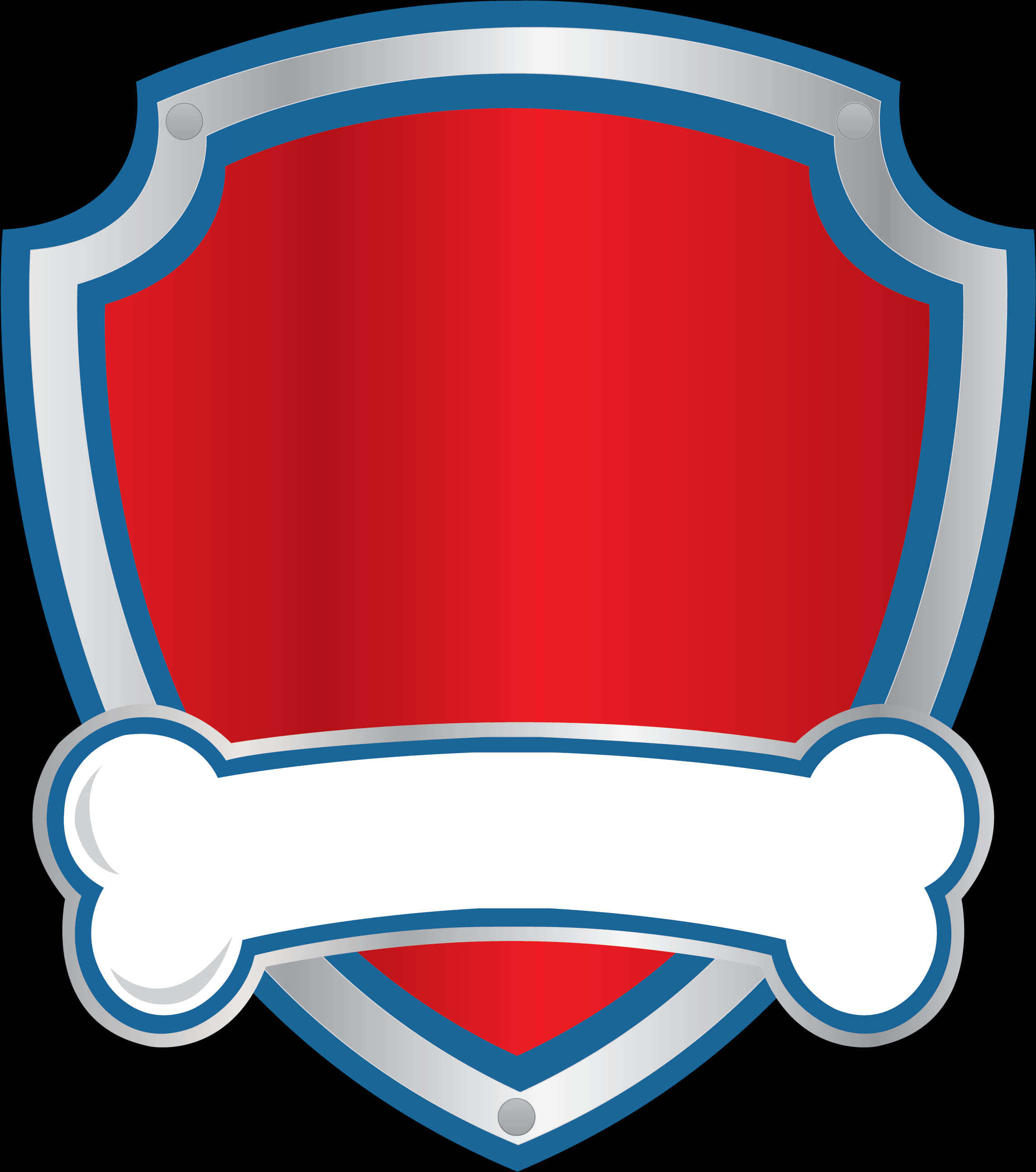 Paw Patrol Logo Blank PNG