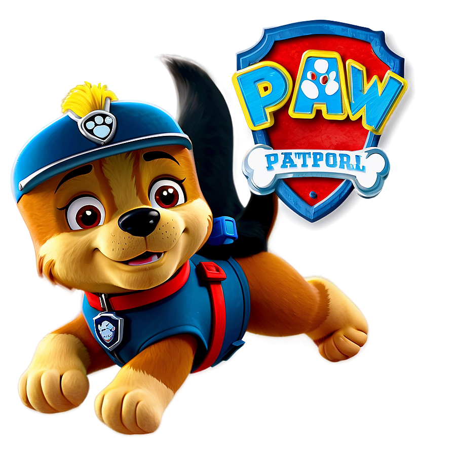 Paw Patrol Logo For Crafts Png 05252024 PNG