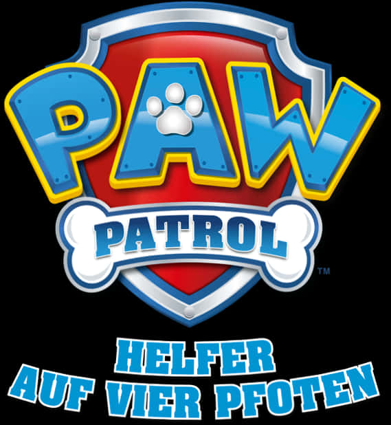 Paw Patrol Logo German Version PNG