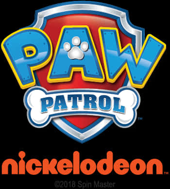 Paw Patrol Logo Nickelodeon PNG