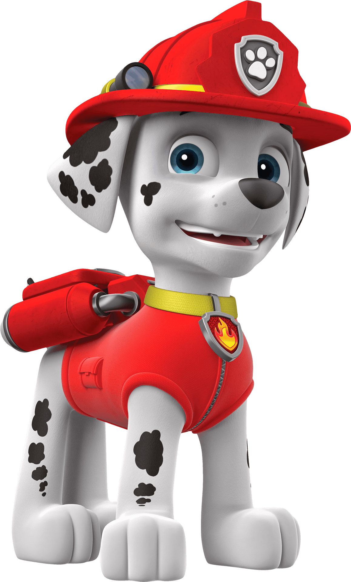 Paw Patrol Marshall Fire Pup PNG