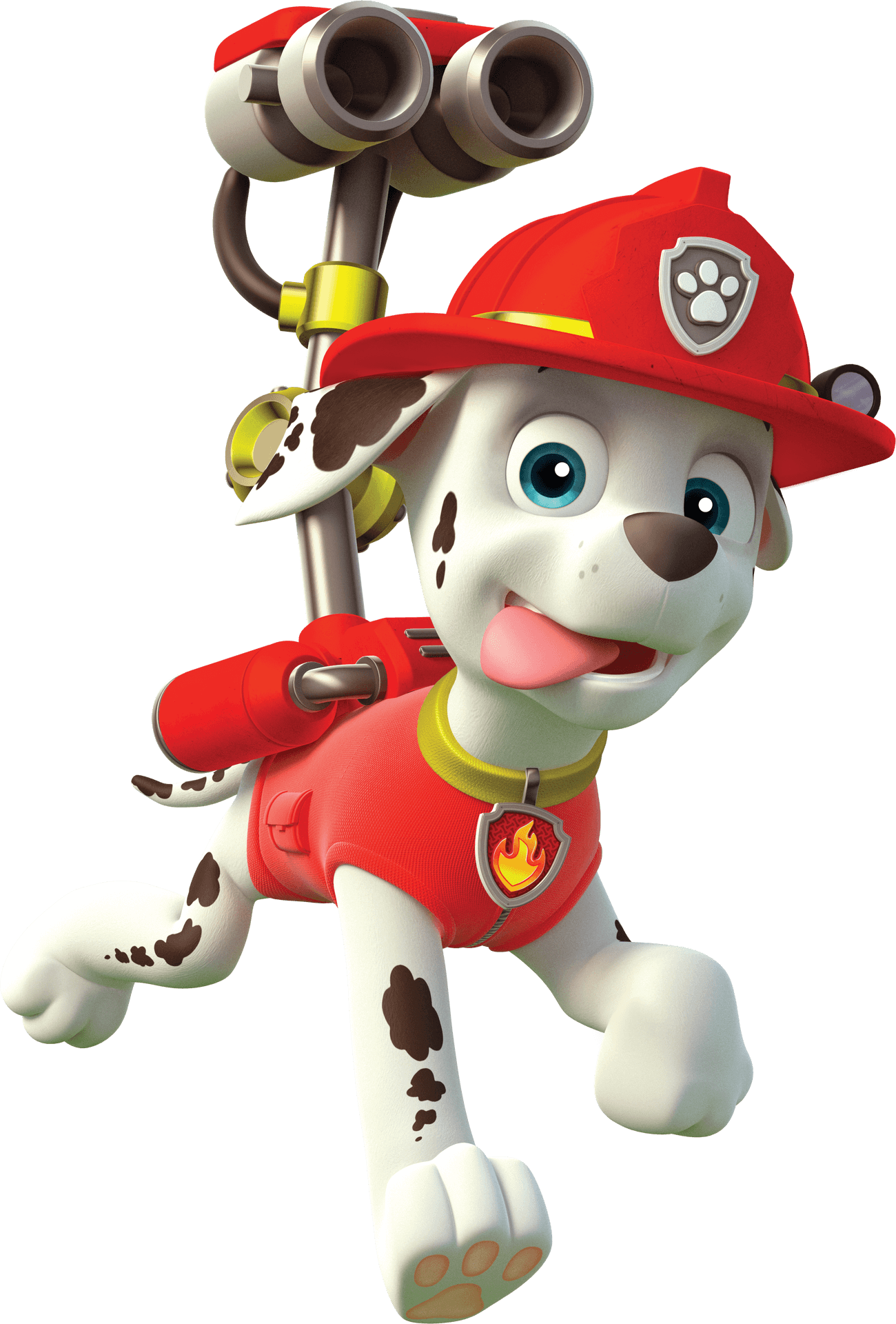 Paw Patrol Marshall Fire Pup PNG