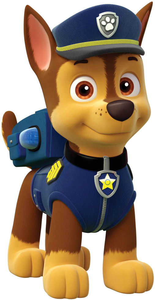 Paw Patrol Police Pup Character PNG
