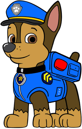 Paw Patrol Police Pup Clipart PNG