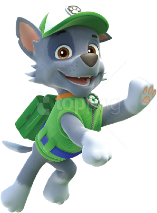 Paw Patrol Rocky Clipart PNG