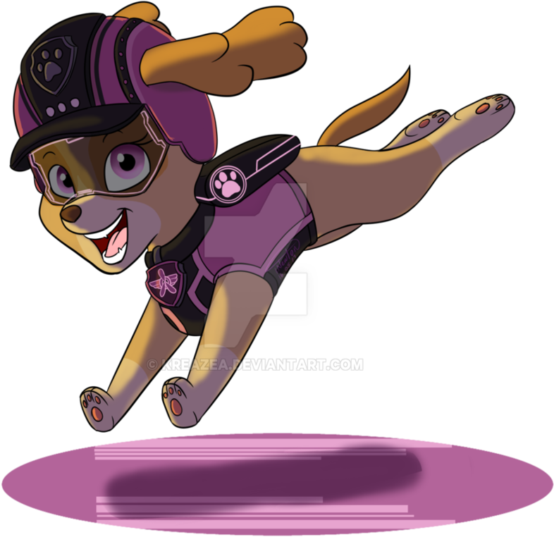 Paw Patrol Skye Flying Action PNG