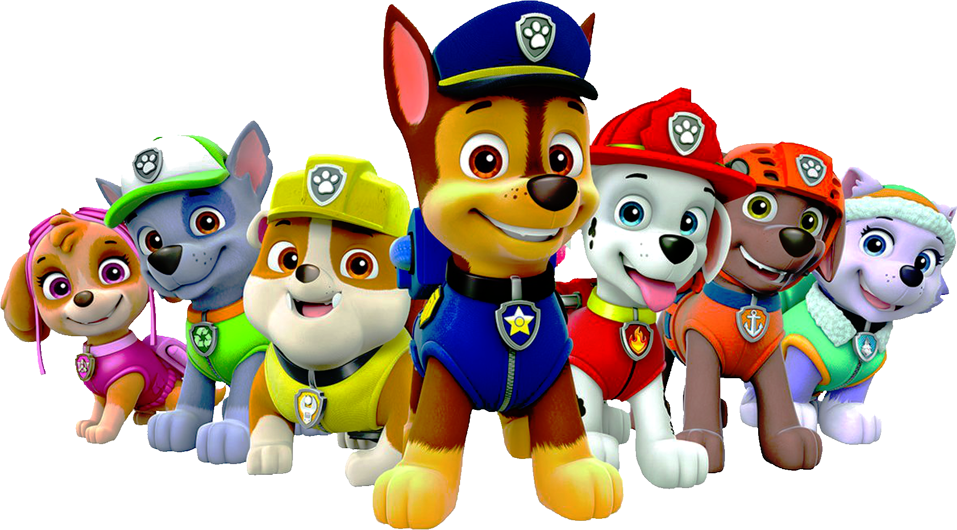 Paw Patrol Team Clipart PNG