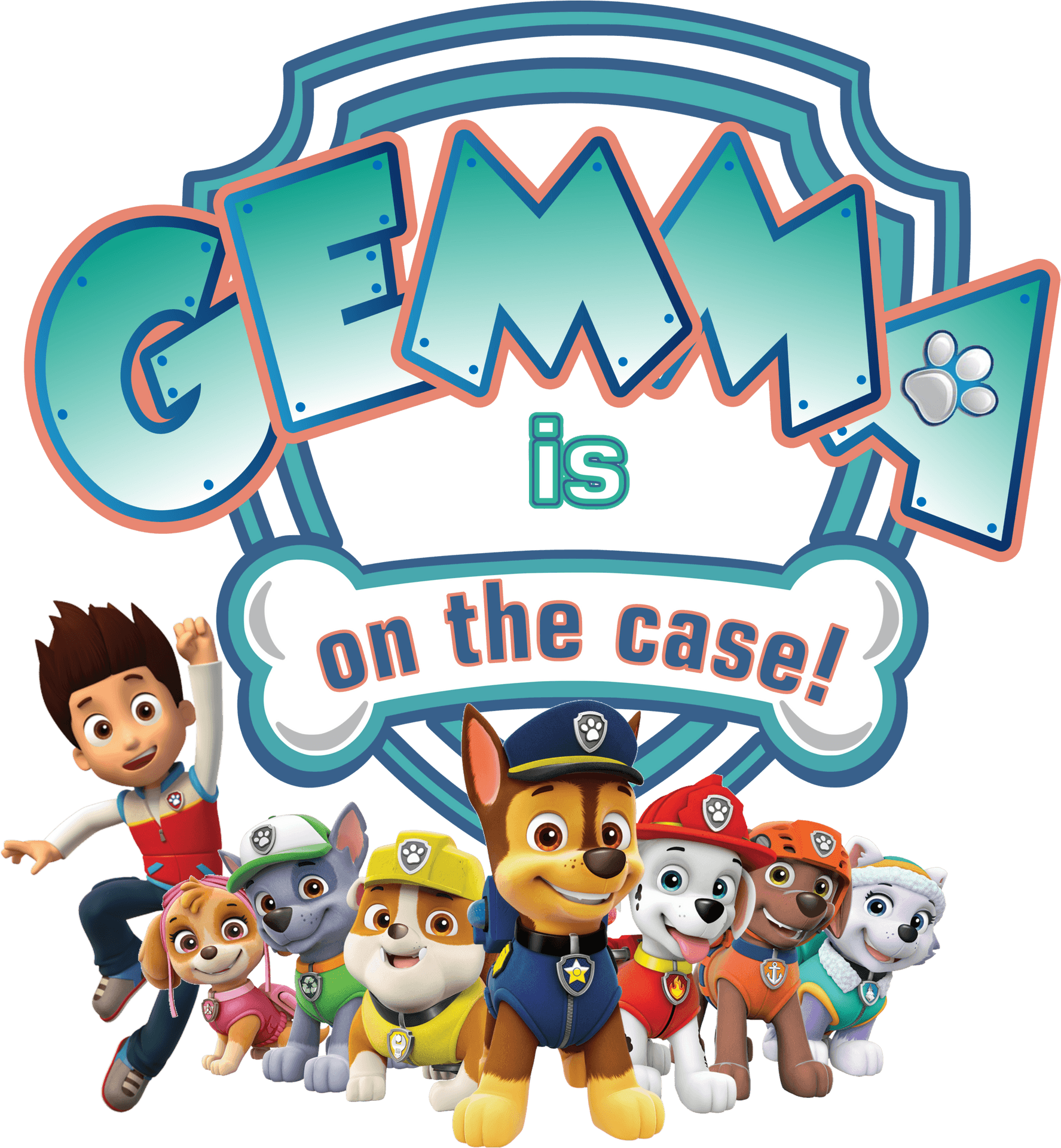 Download Paw Patrol Team On The Case | Wallpapers.com