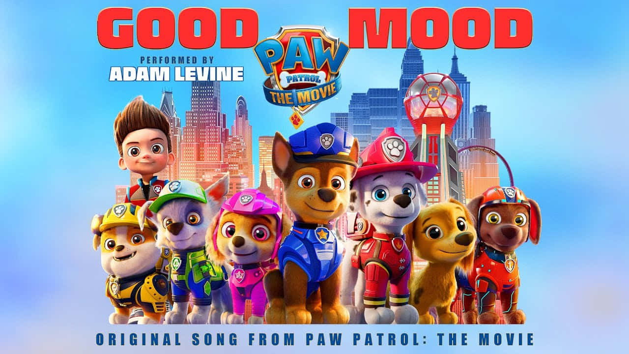 Paw Patrol The Movie Album tema Tapet Wallpaper