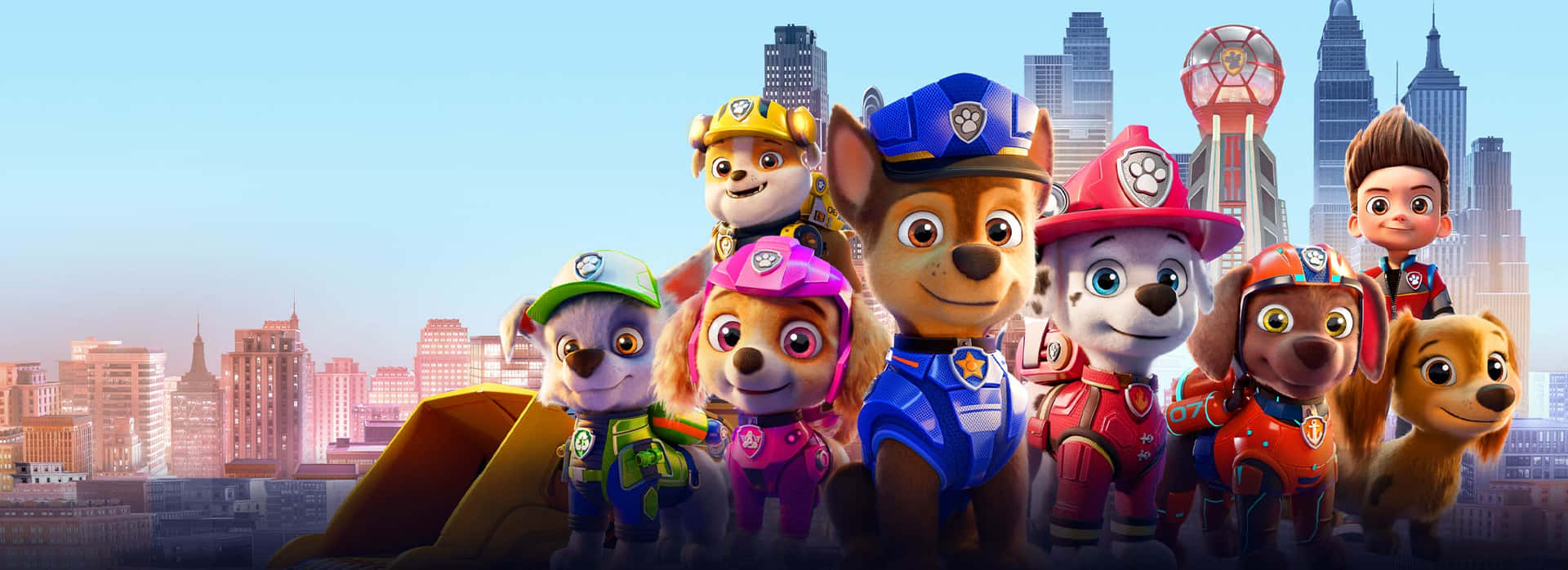 Paw Patrol The Movie And City Wallpaper