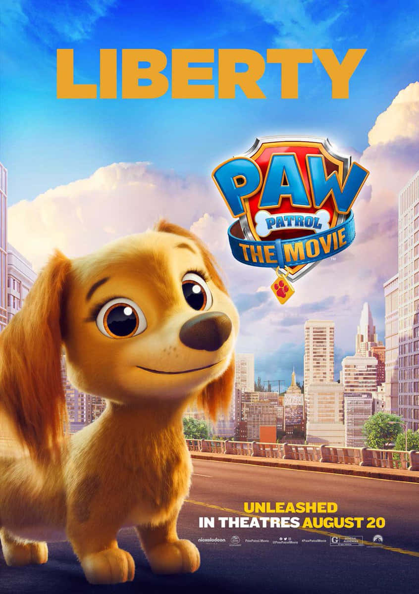 Paw Patrol The Movie Nybe Liberty Lark Wallpaper