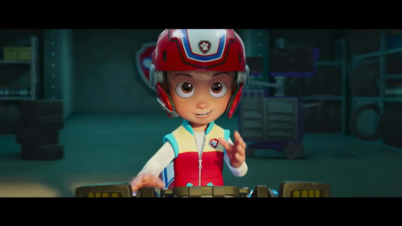 Paw Patrol The Movie Ryder Giving Orders Wallpaper