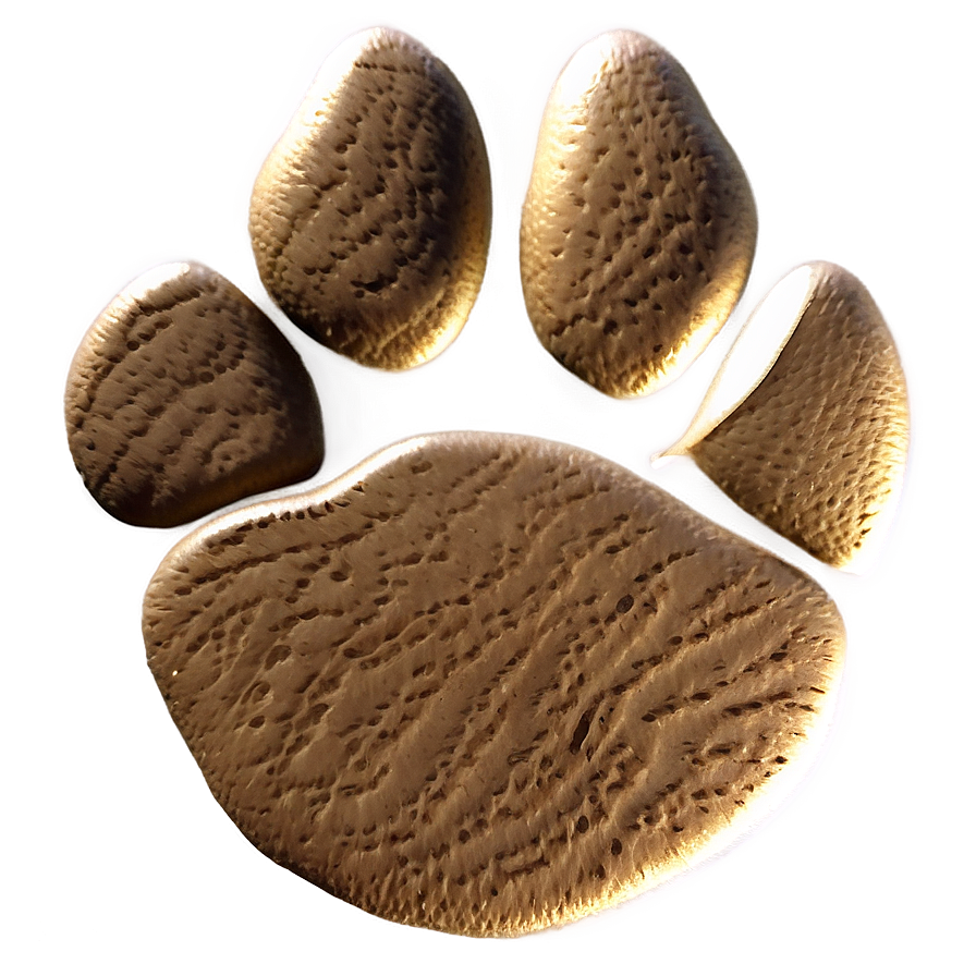 Paw Print In Sand Png 21 PNG