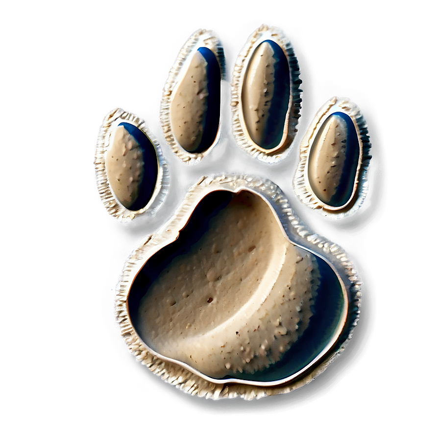 Paw Print In Sand Png Ruh86 PNG