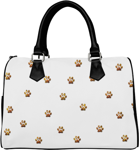 Paw Print Pattern Handbag PNG