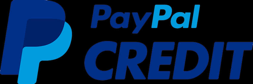 Pay Pal Credit Logo PNG