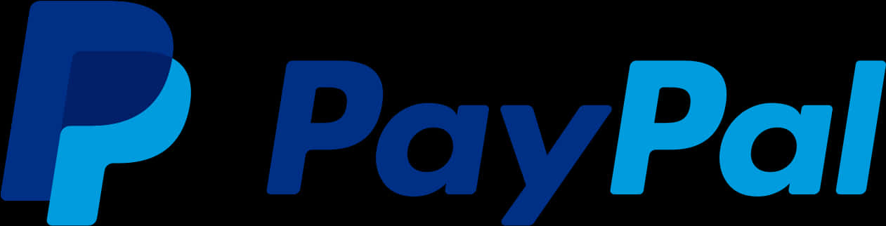 Pay Pal Logo Blue Background PNG