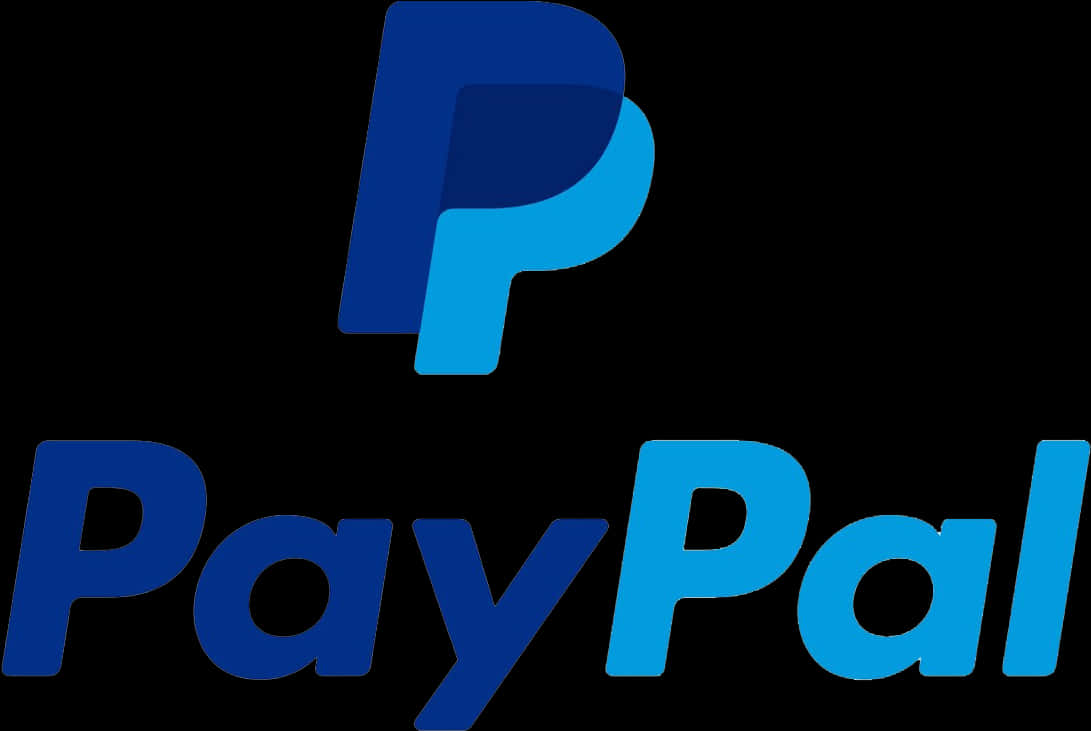 Pay Pal Logo Blue Background PNG