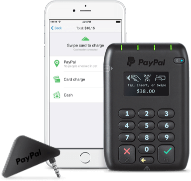 Pay Pal Mobile Payment Devices PNG