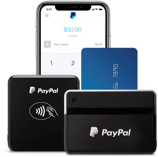 Pay Pal Mobile Payment Devices PNG