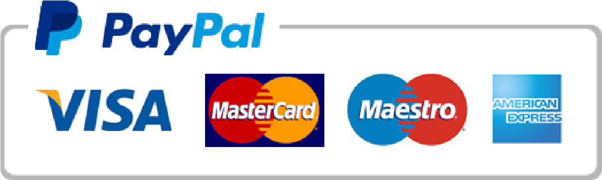 Pay Pal Supported Credit Card Logos PNG