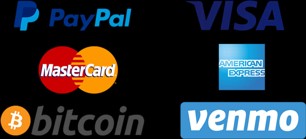 Payment Service Logos Compilation PNG