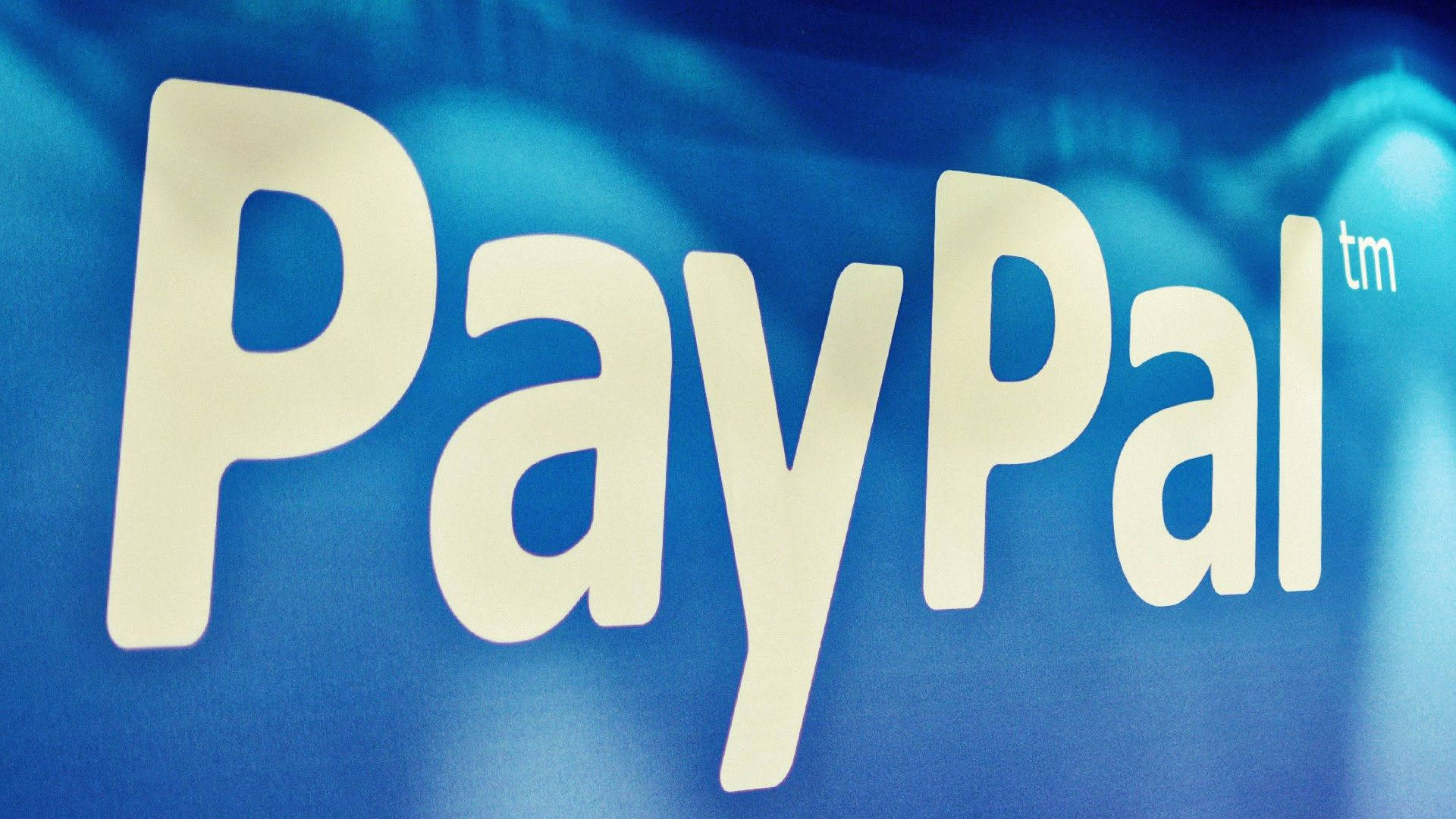 Paypal Brand With Glossy Lights Wallpaper