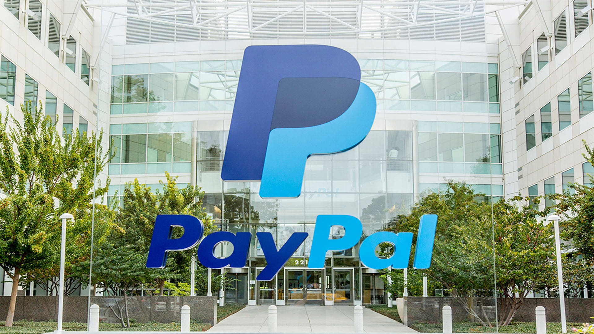 Paypal Headquarters Logo Wallpaper