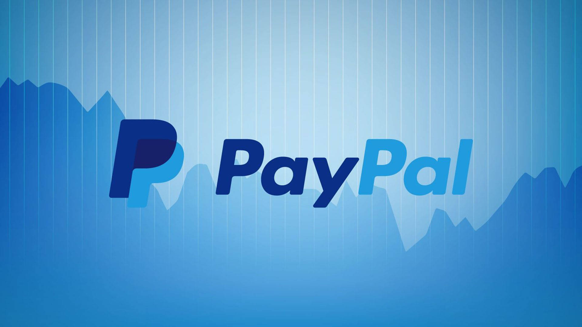 Paypal Logo Graph Art Wallpaper