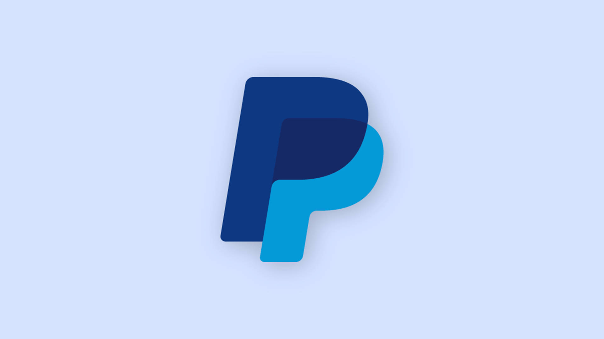 Paypal Two-toned Logo Wallpaper