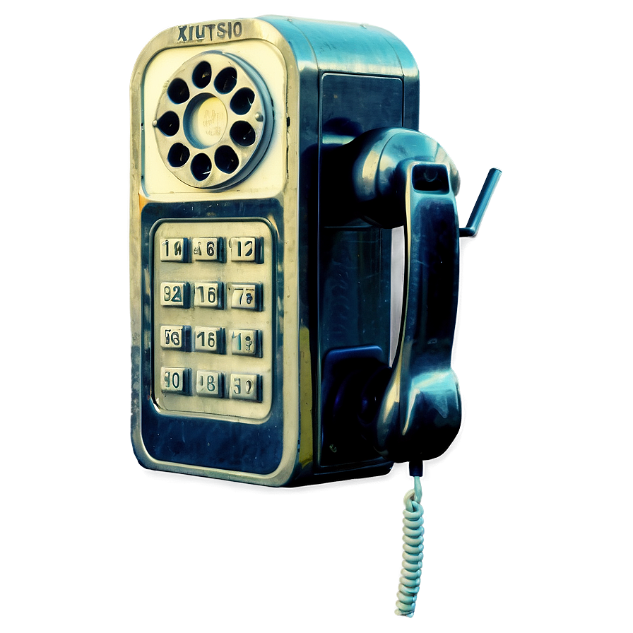 Payphone Vintage Png Cal PNG