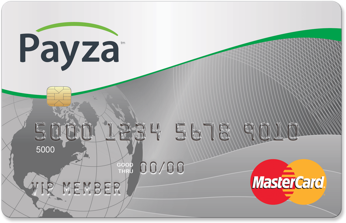 Payza Master Card A T M Card PNG