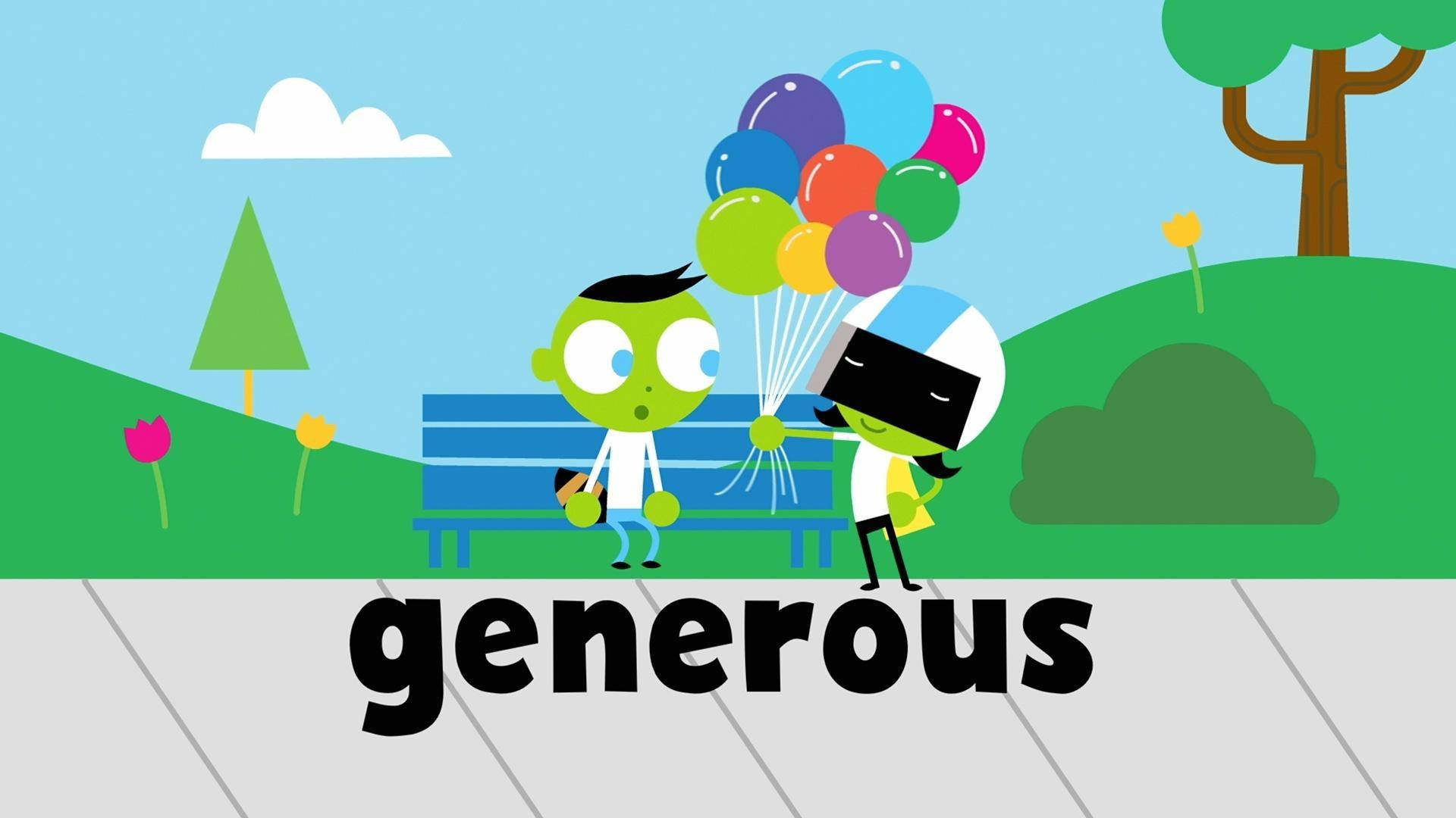 Pbs Kids Generous Poster Background