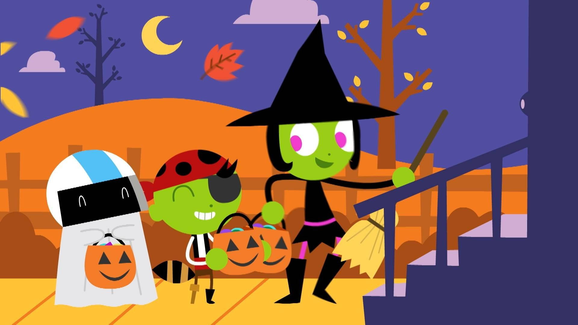 Pbs Kids Halloween Background