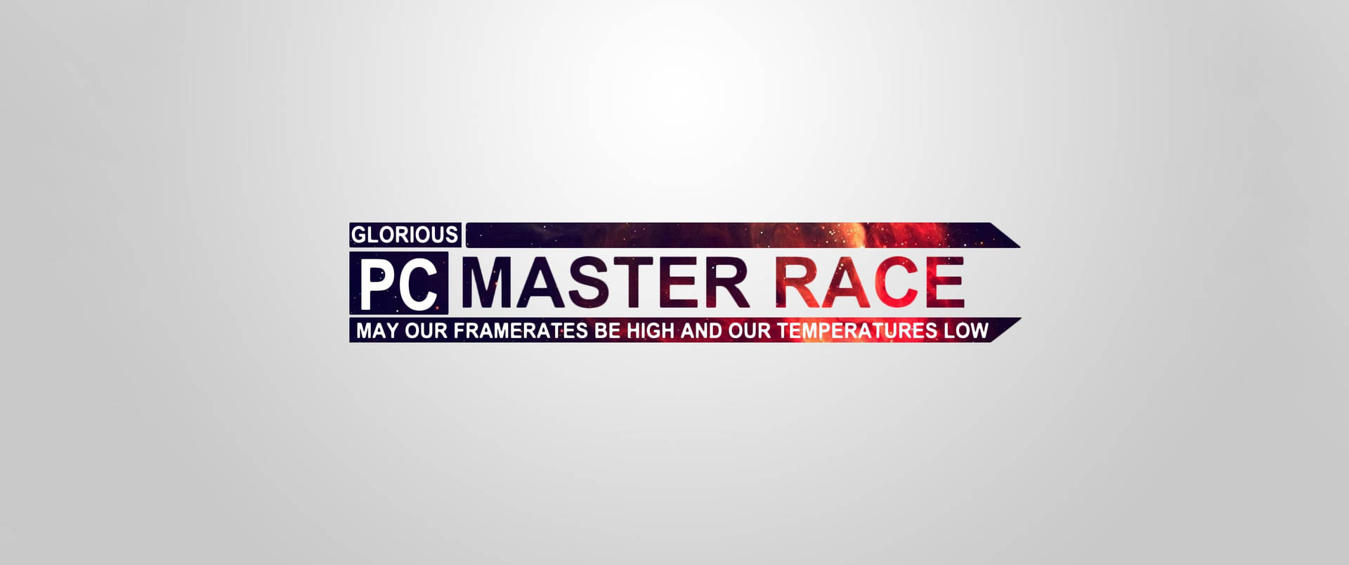 Pc Master Race Framerates And Temperature Wallpaper