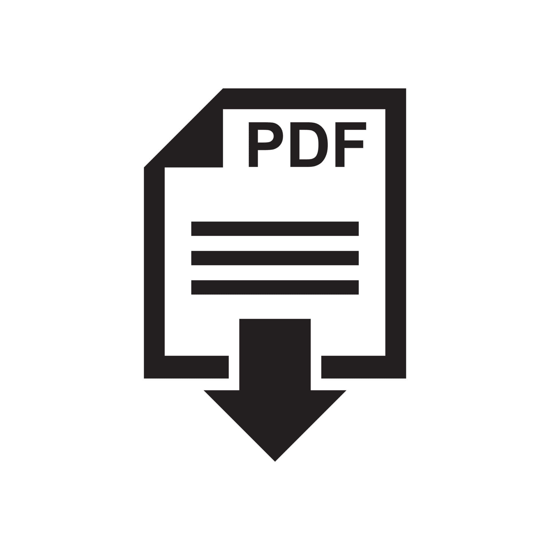 A high-definition background of the PDF file format. Wallpaper