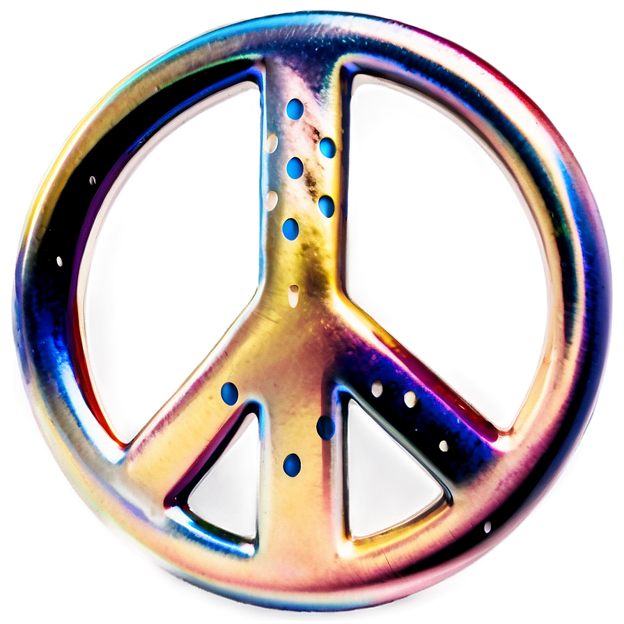 Download Peace Sign In Space Png Kda | Wallpapers.com