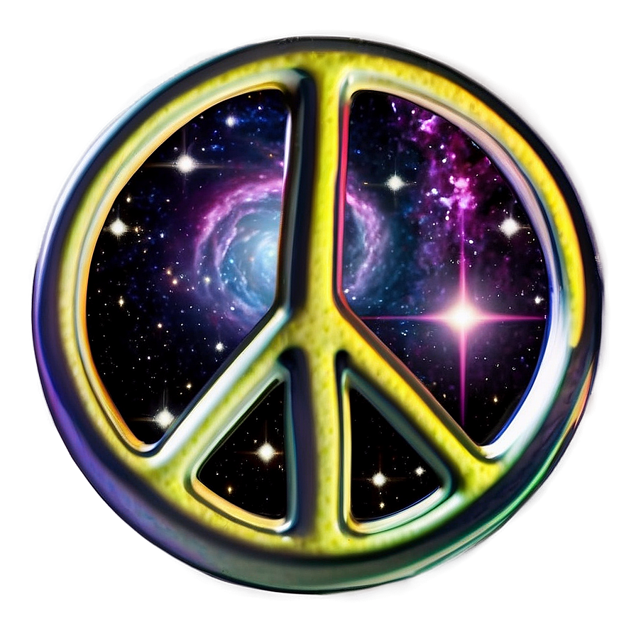 Download Peace Sign In Space Png Mwo44 