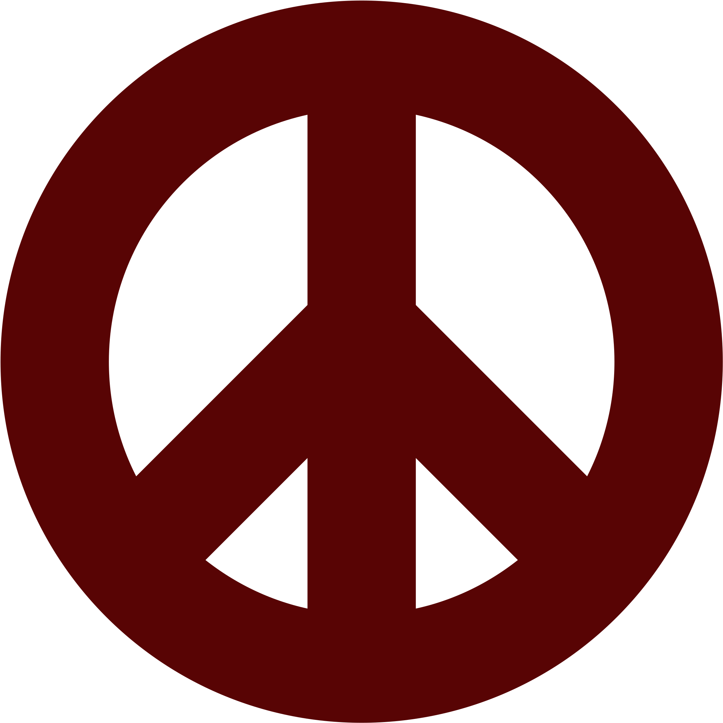 Peace Symbol Icon PNG