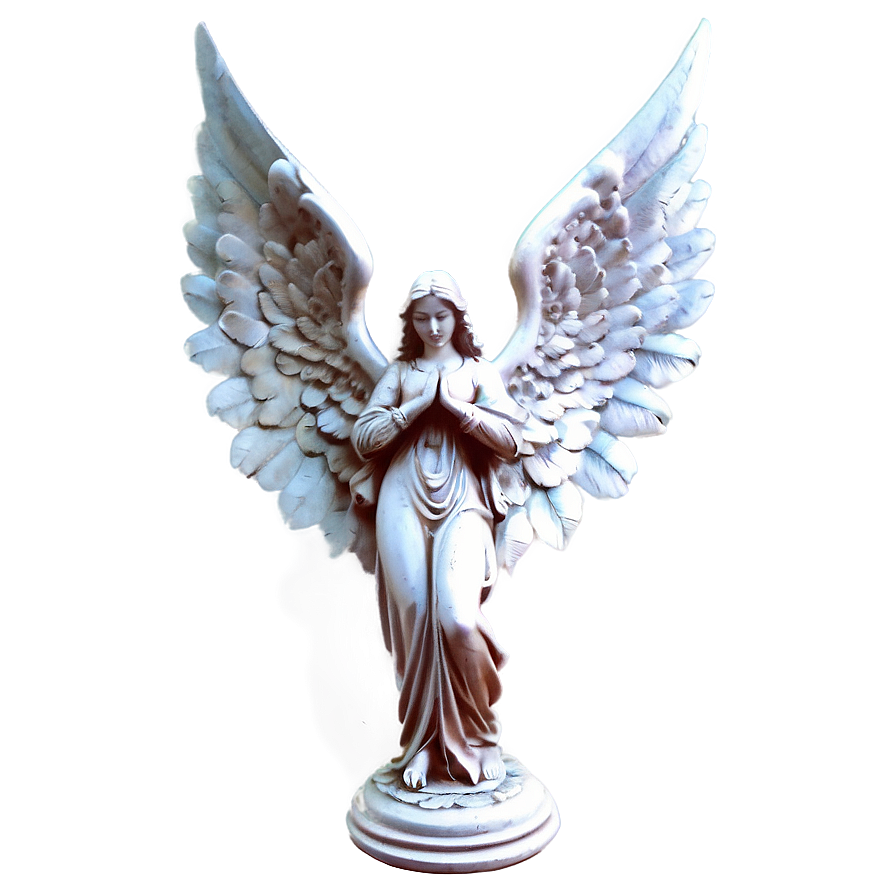 Peaceful Angel Statue Png Crm PNG