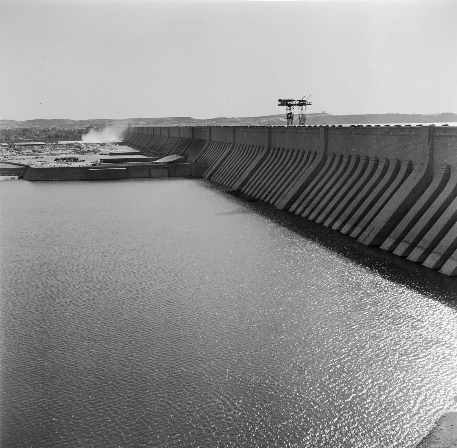 Aswan High Dam 3114 X 3053 Wallpaper